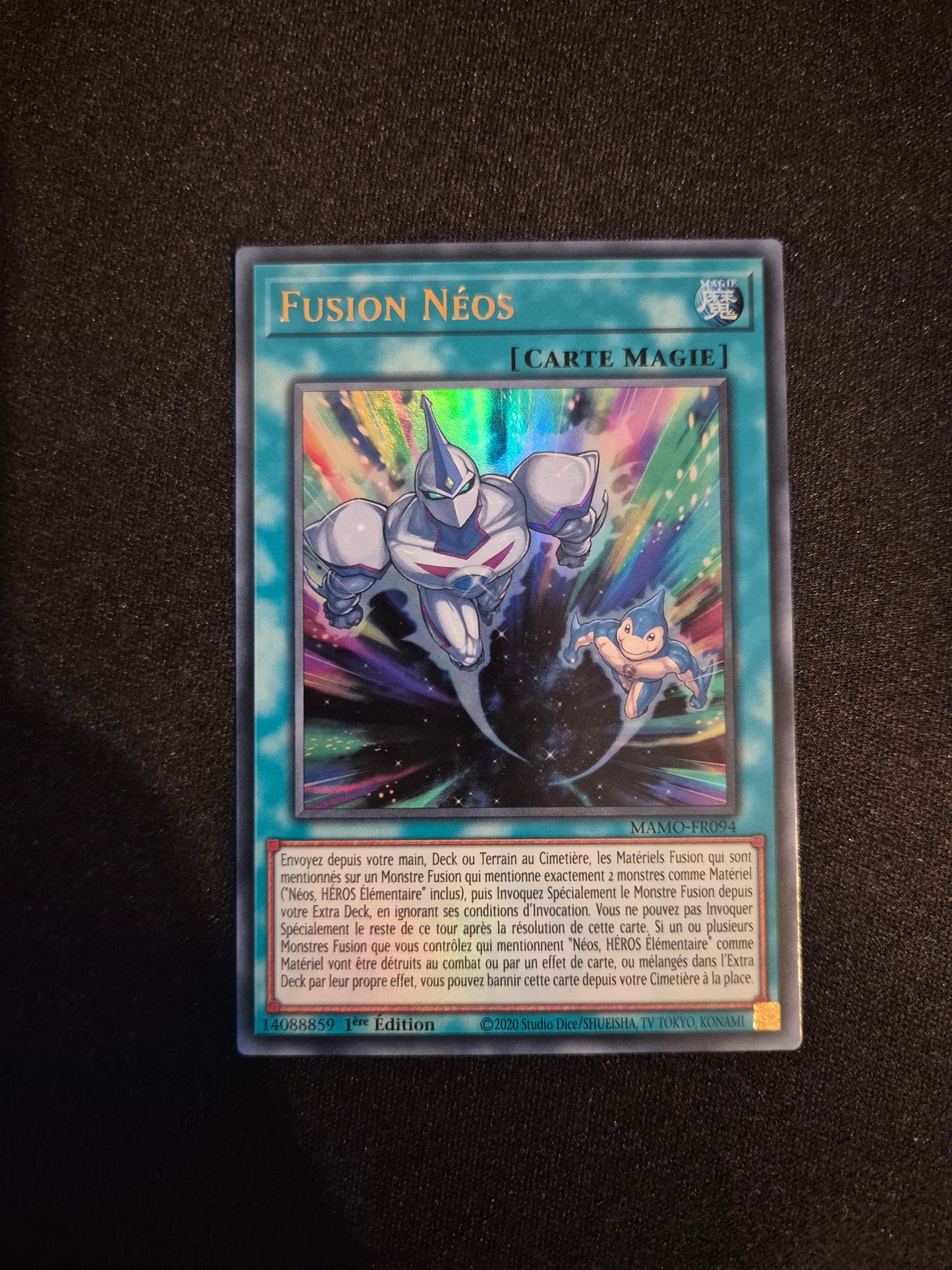 Carte Yu-Gi-Oh! Fusion Néos Ultra Rare MAMO-FR094