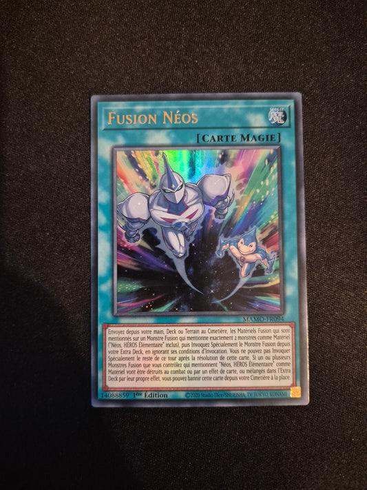 Carte Yu-Gi-Oh! Fusion Néos Ultra Rare MAMO-FR094