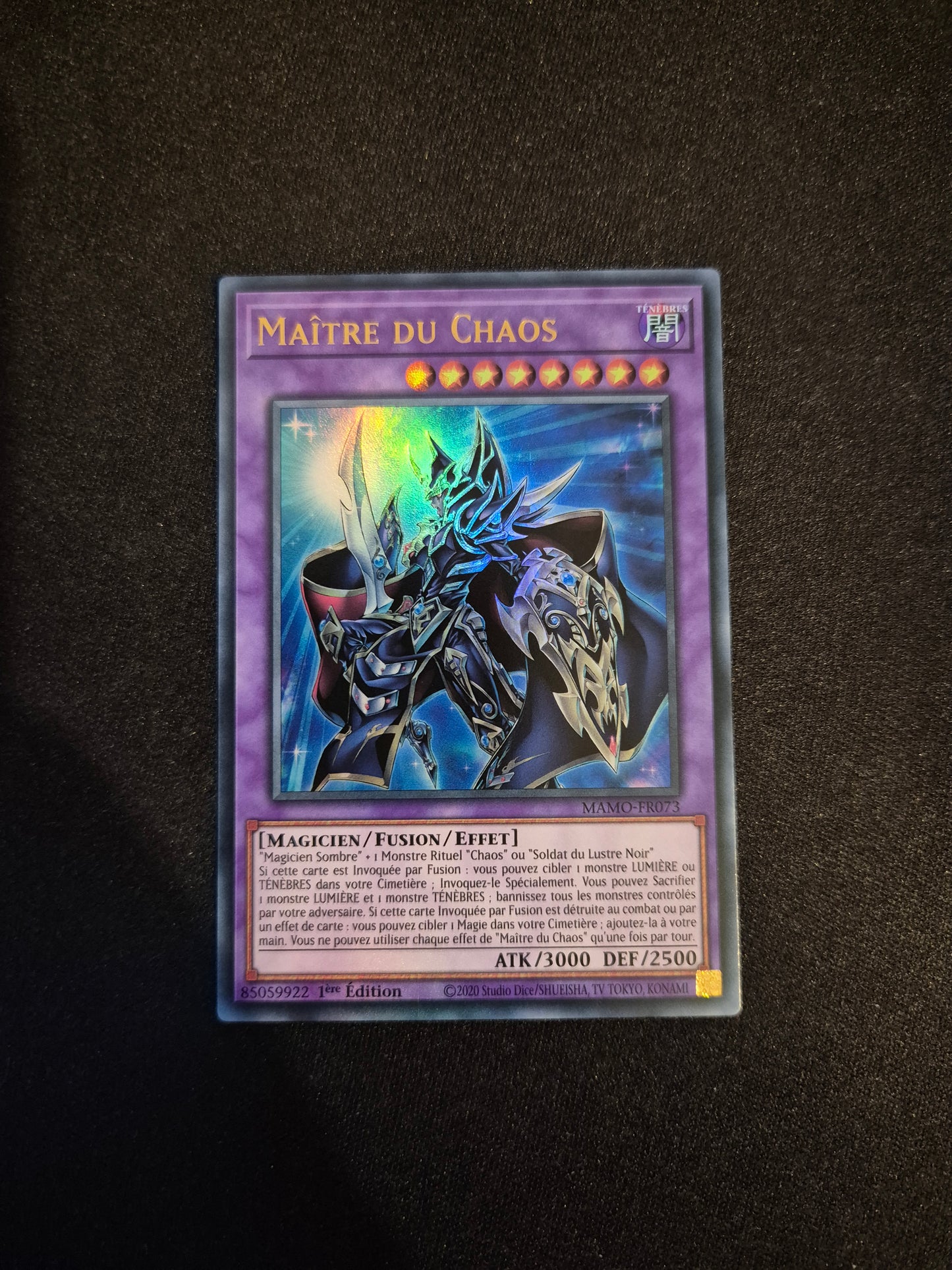 Carte Yu-Gi-Oh! Maitre du Chaos Ultra Rare MAMO-FR073