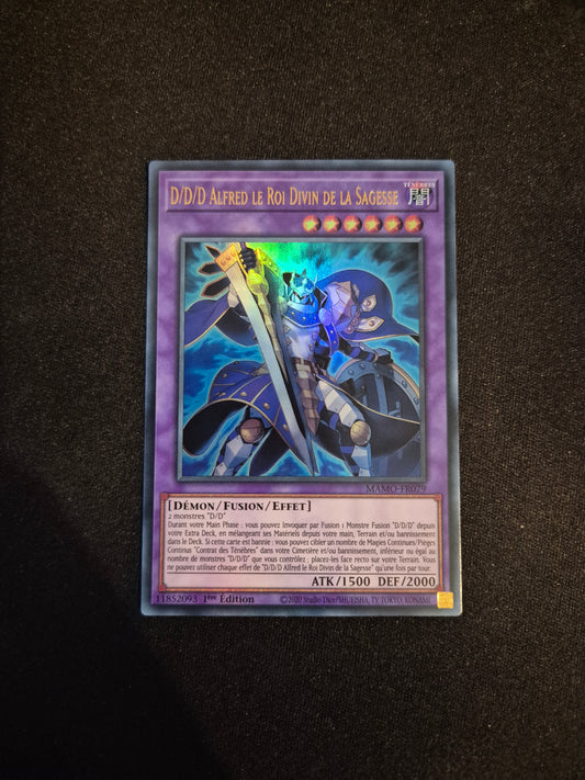 D/D/D Alfred le Roi Divin de la Sagesse Ultra Rare MAMO-FR079