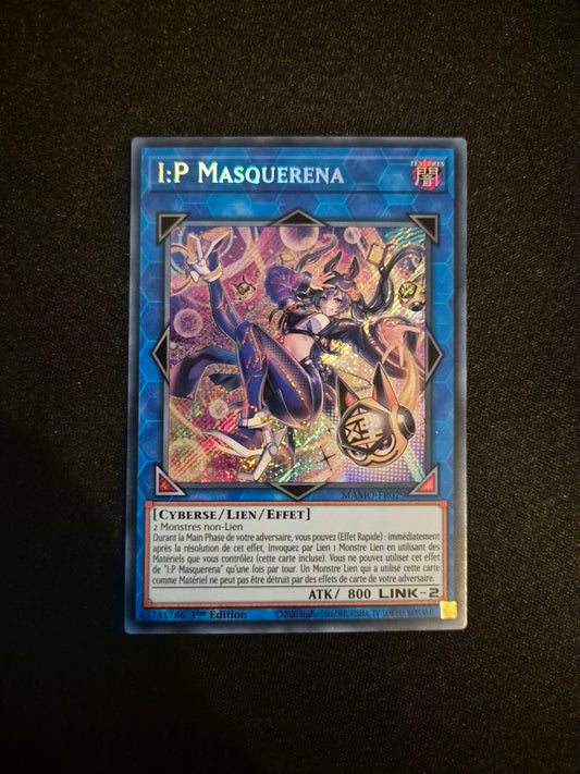 Carte Yu-Gi-Oh! I:P Masquerena Secret Rare MAMO-FR029