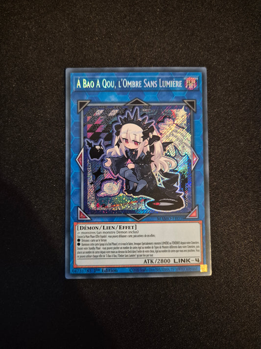 Carte Yu-Gi-Oh! A Bao A Qou l'Ombre Sans Lumière Secret Rare MAMO-FR038