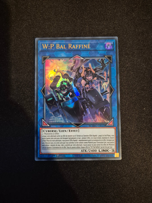Carte Yu-Gi-Oh! W:P Bal Raffiné Ultra Rare MAMO-FR028