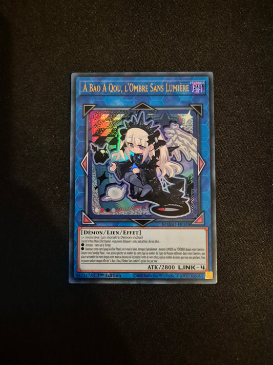Carte Yu-Gi-Oh! A Bao A Qou l'Ombre Sans Lumière Ultra Rare MAMO-FR038