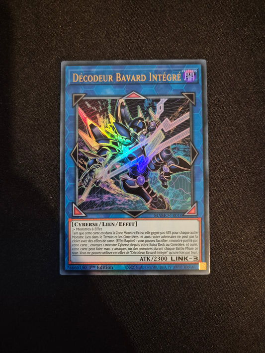 Carte Yu-Gi-Oh! Décodeur bavard Intégré Ultra Rare MAMO-FR016