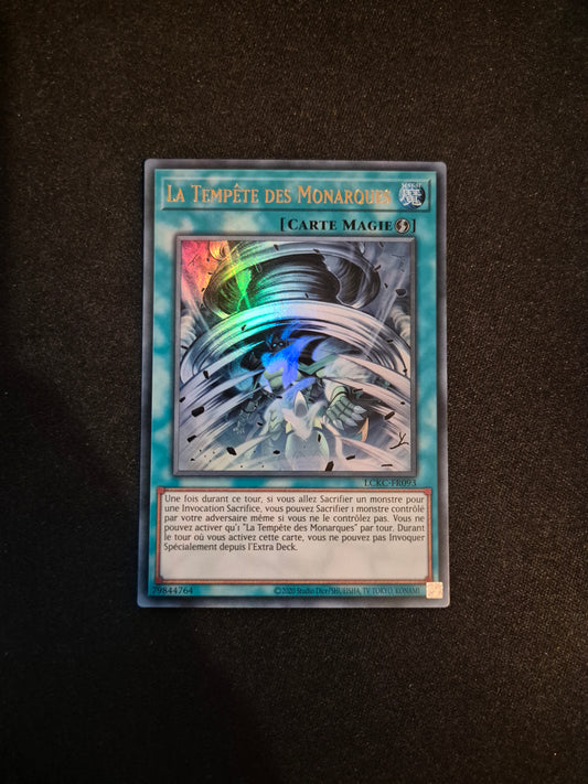 Carte Yu-Gi-Oh! La Tempête des Monarques Ultra Rare LCKC-FR093