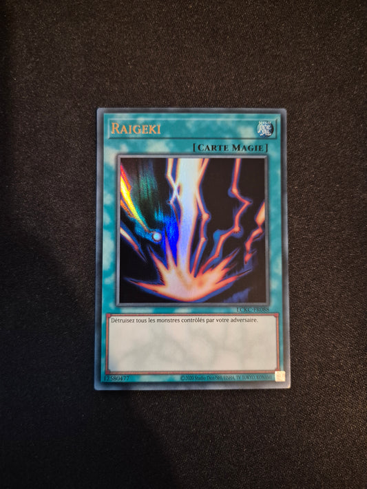 Carte Yu-Gi-Oh! Raigeki Ultra Rare LCKC-FR088