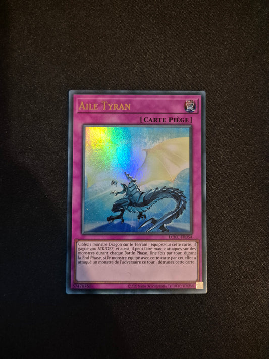 Carte Yu-Gi-Oh! Aile Tyran Ultra Rare LCKC-FR054