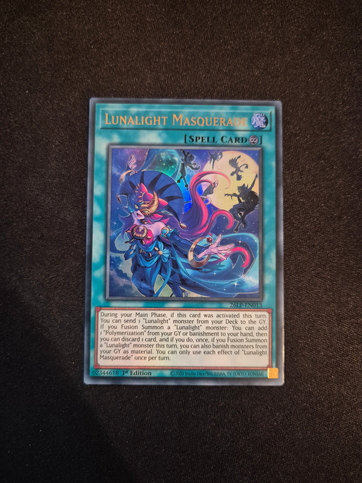 Carte Yu-Gi-Oh! Lunalight Masquerade Ultra Rare 26LP-EN013