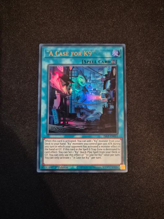 Carte Yu-Gi-Oh! A Case for K9 Ultra Rare 26LP-EN011