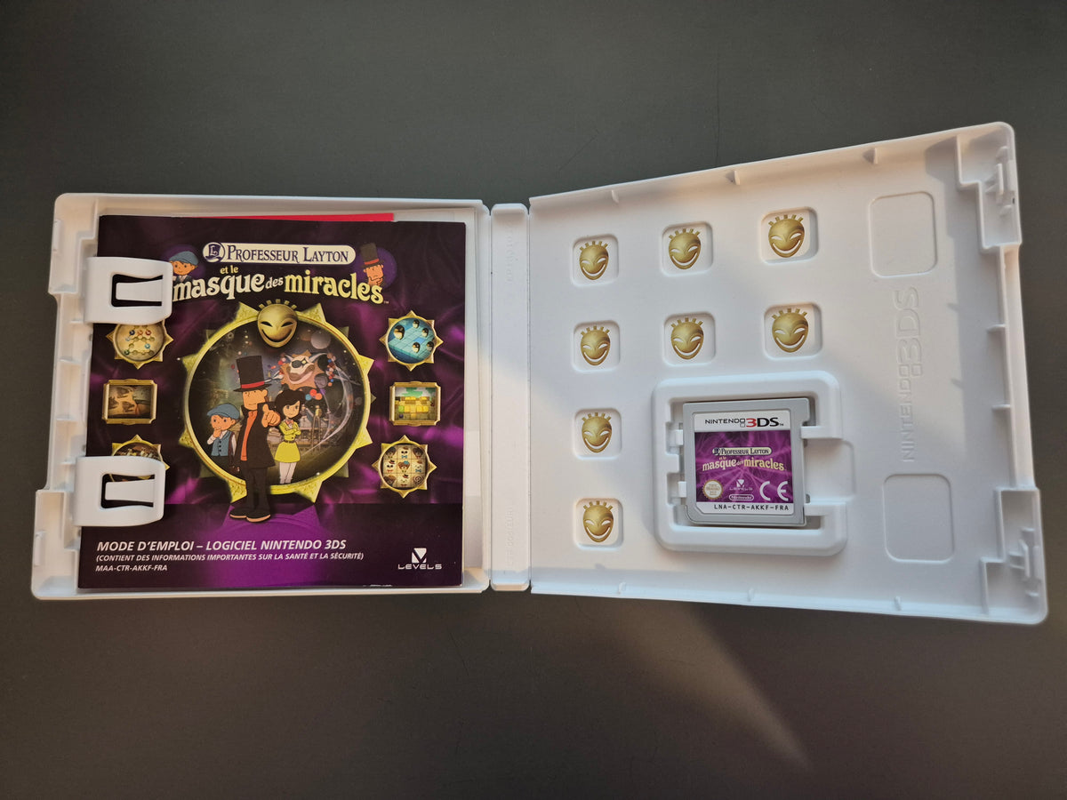 Professeur Layton et le Masque des Miracles Nintendo 3DS - Occasion