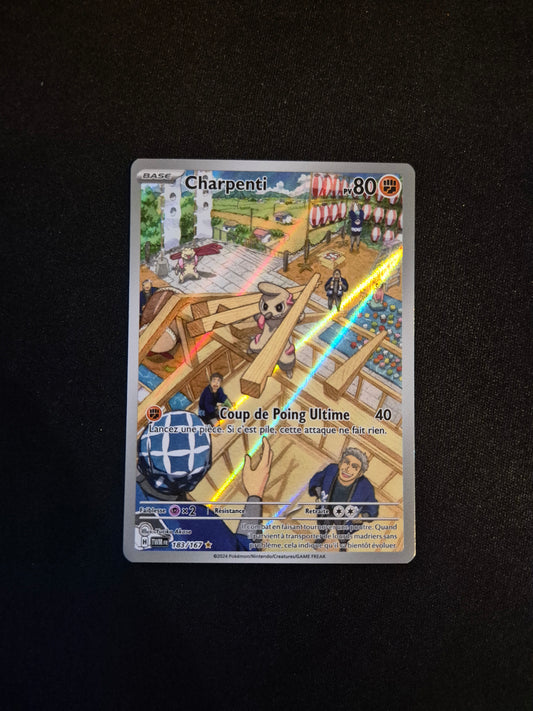 Carte Pokémon Charpenti Art Rare AR 183/167 EV06 Mascarade Crépusculaire