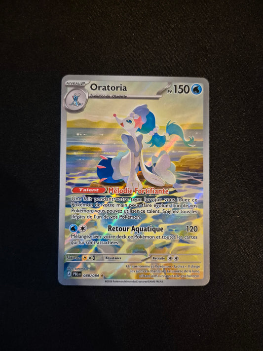 Carte Pokémon Oratoria Art Rare AR 088/084 ME05 Nuit Noire