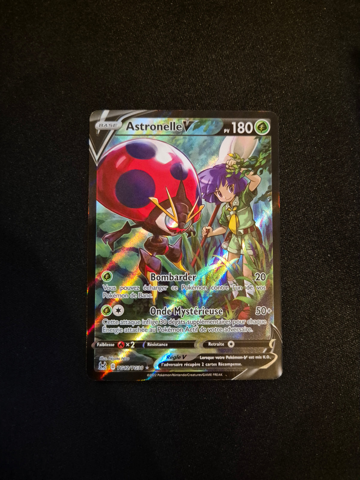 Carte Pokémon Astronelle V TG12/TG30 EB11 Origine Perdue