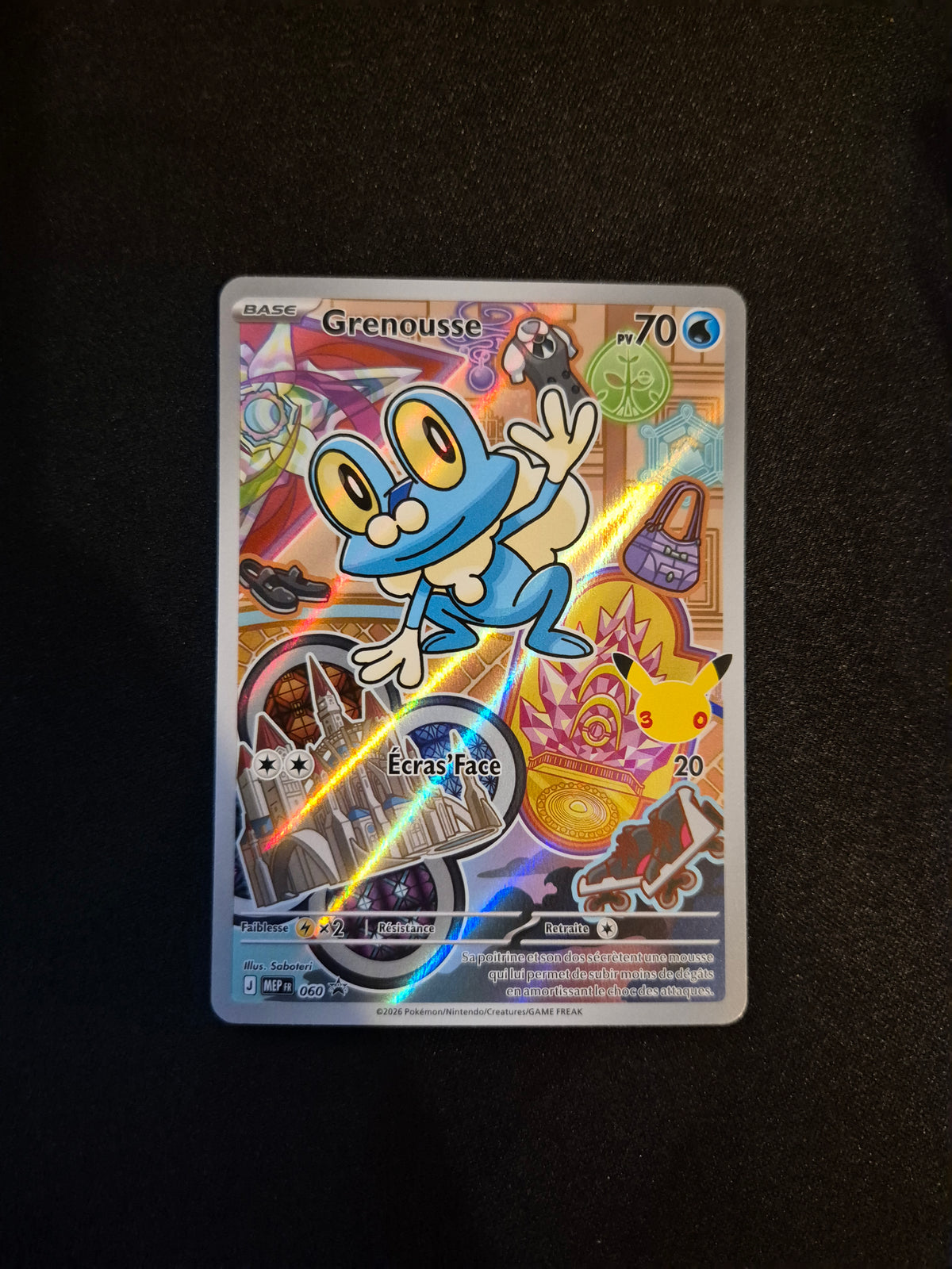 Carte Pokémon Grenousse MEP 060 Promo