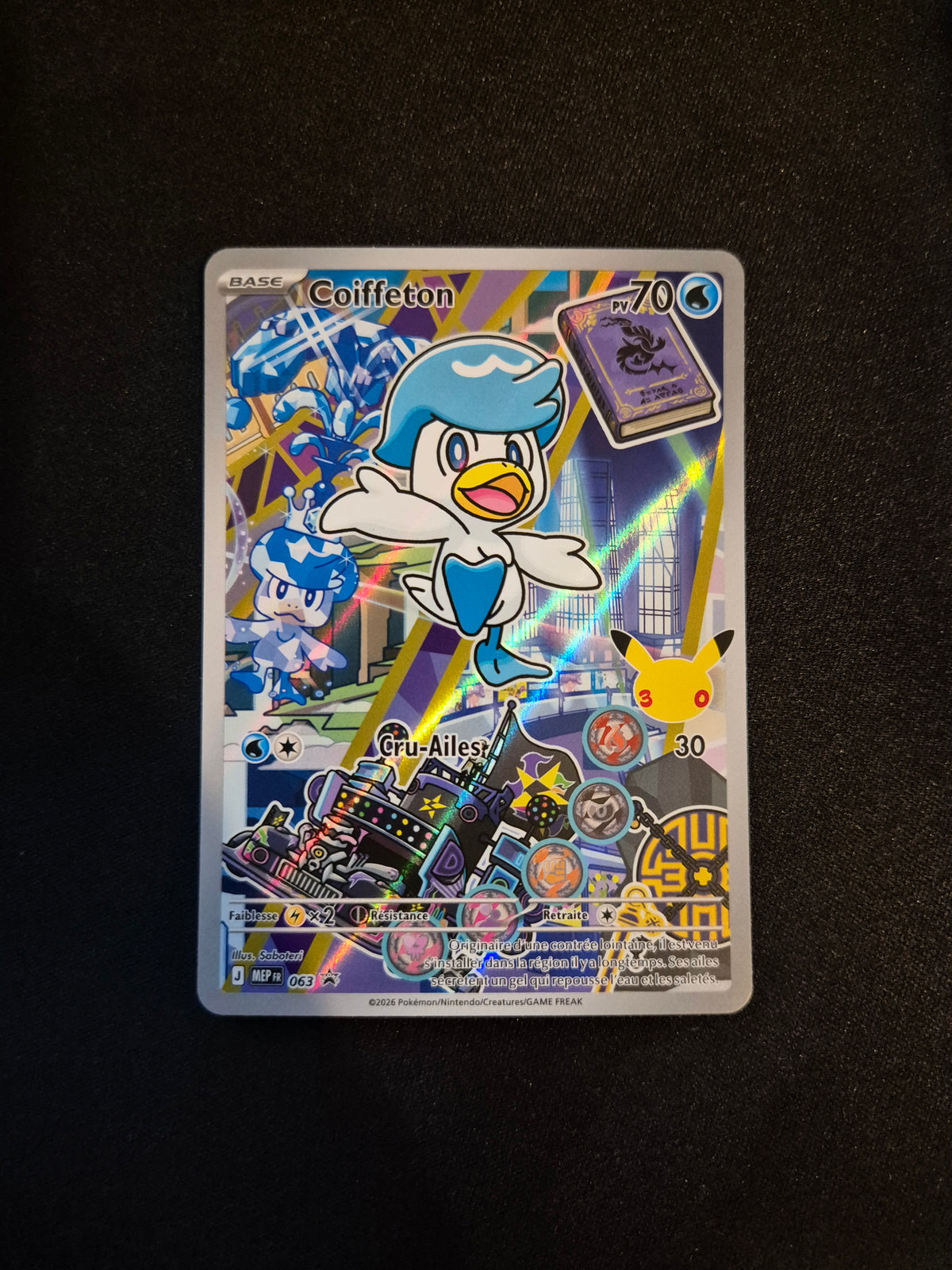 Carte Pokémon Coiffeton MEP 063 Promo