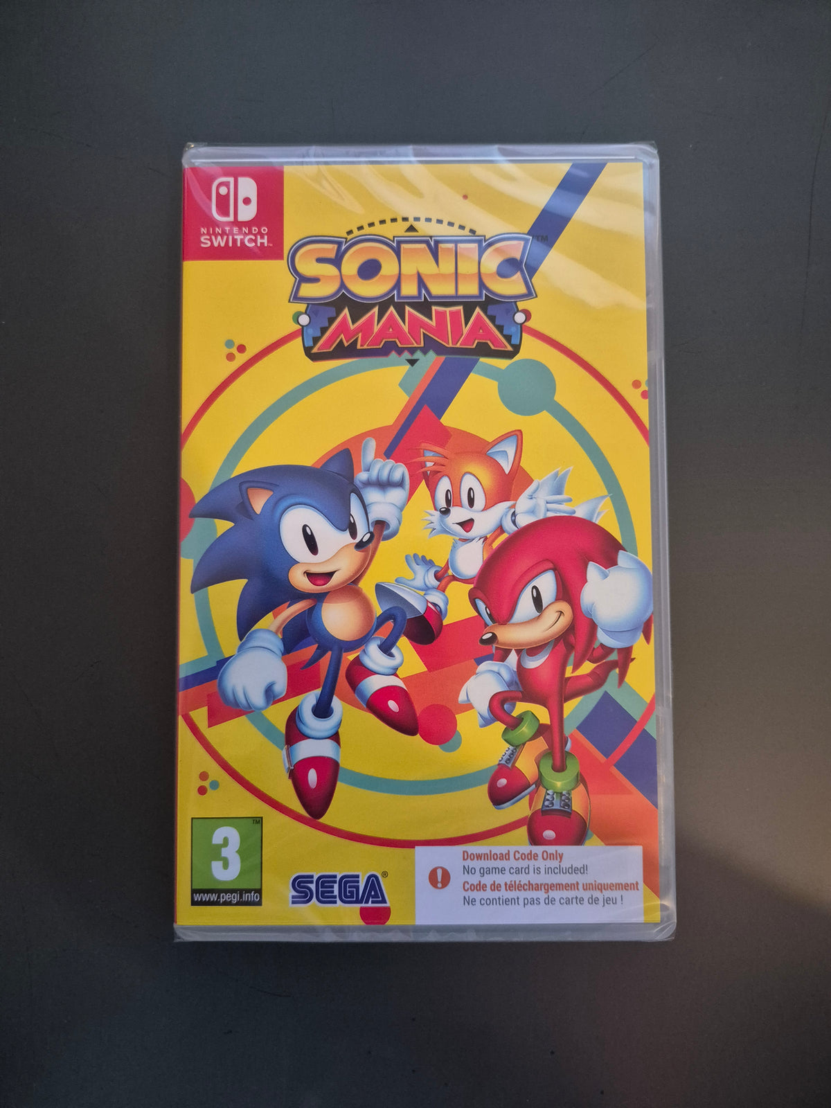 Sonic Mania (Code-in-a-box) Nintendo Switch