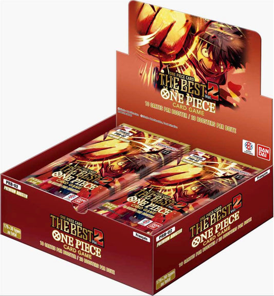 One Piece Card Game Display x20 Boosters PRB-02 The Best Vol.2 FR