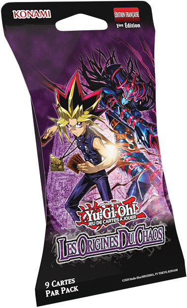 PRECOMMANDE - Yu-Gi-Oh! Blister Cartonné Les Origines du Chaos - FR