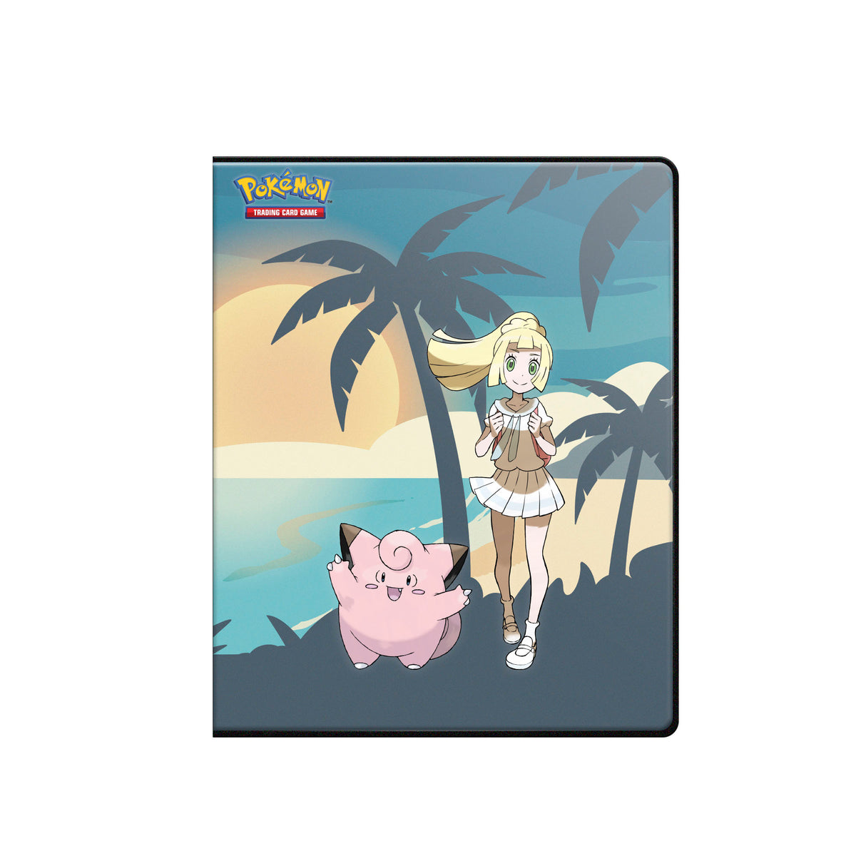 Ultra Pro Pokémon JCC : Portfolio Binder à 4 pochettes Lillie et Mélofée (80 cartes)