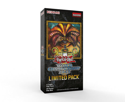 Yu-Gi-Oh! World Championship 2025 Limited Pack Display - 10 Boosters - UK