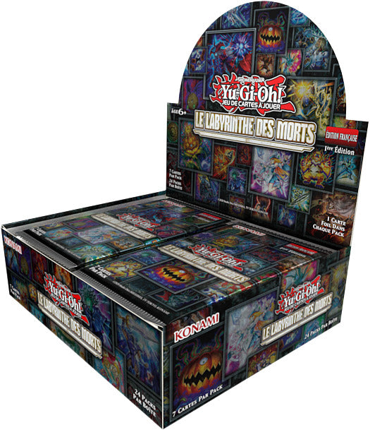 Yu-Gi-Oh!  Display de 24 Boosters Le Labyrinthe des Morts - FR