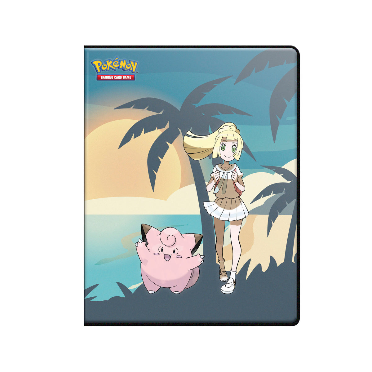 Ultra Pro Pokémon JCC : Portfolio Binder à 9 pochettes Lillie et Mélofée (180 cartes)
