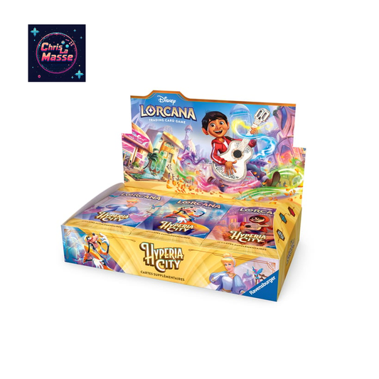Disney Lorcana TCG Chapitre 14 : Display de 24 Boosters Hyperia City - FR