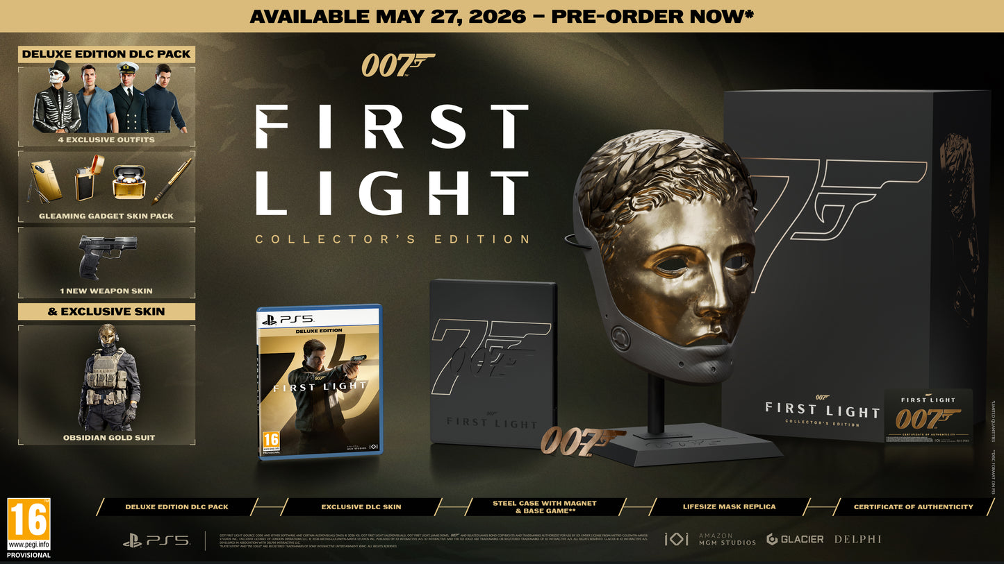 007 First Light Collector's Edition Playstation 5 PS5