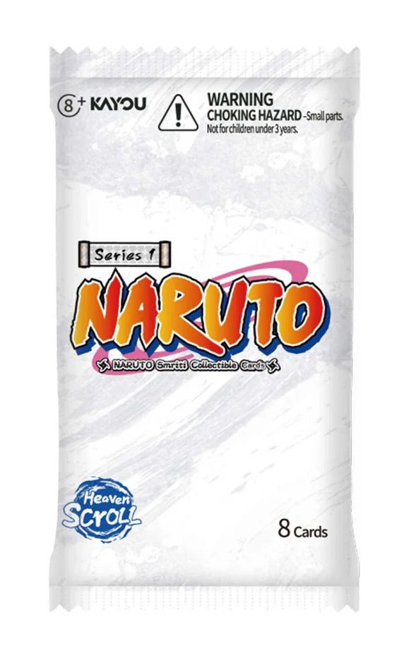 Naruto Smriti Collectible Cards Heaven Scroll 001A-EMEA : Display de 24 boosters cartonnés Premium - UK
