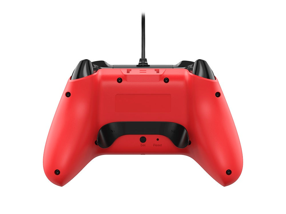 EgoGear Manette filaire SC10 rouge pour PS4, PS3 et PC