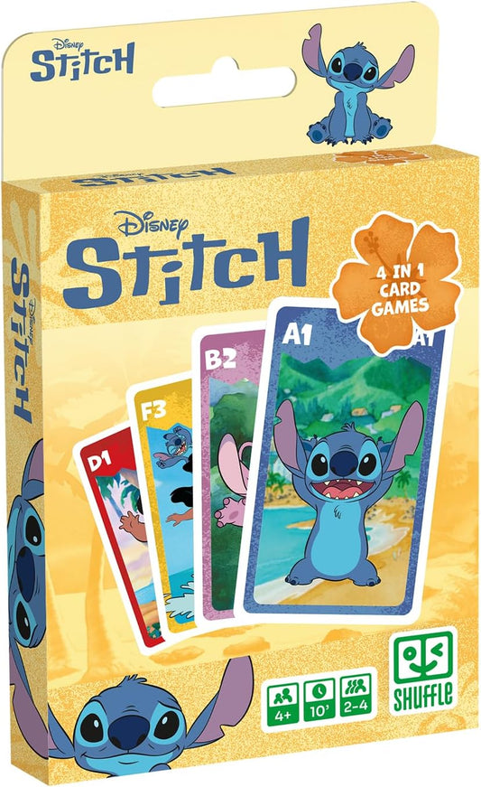 Shuffle Jeu de cartes Stitch