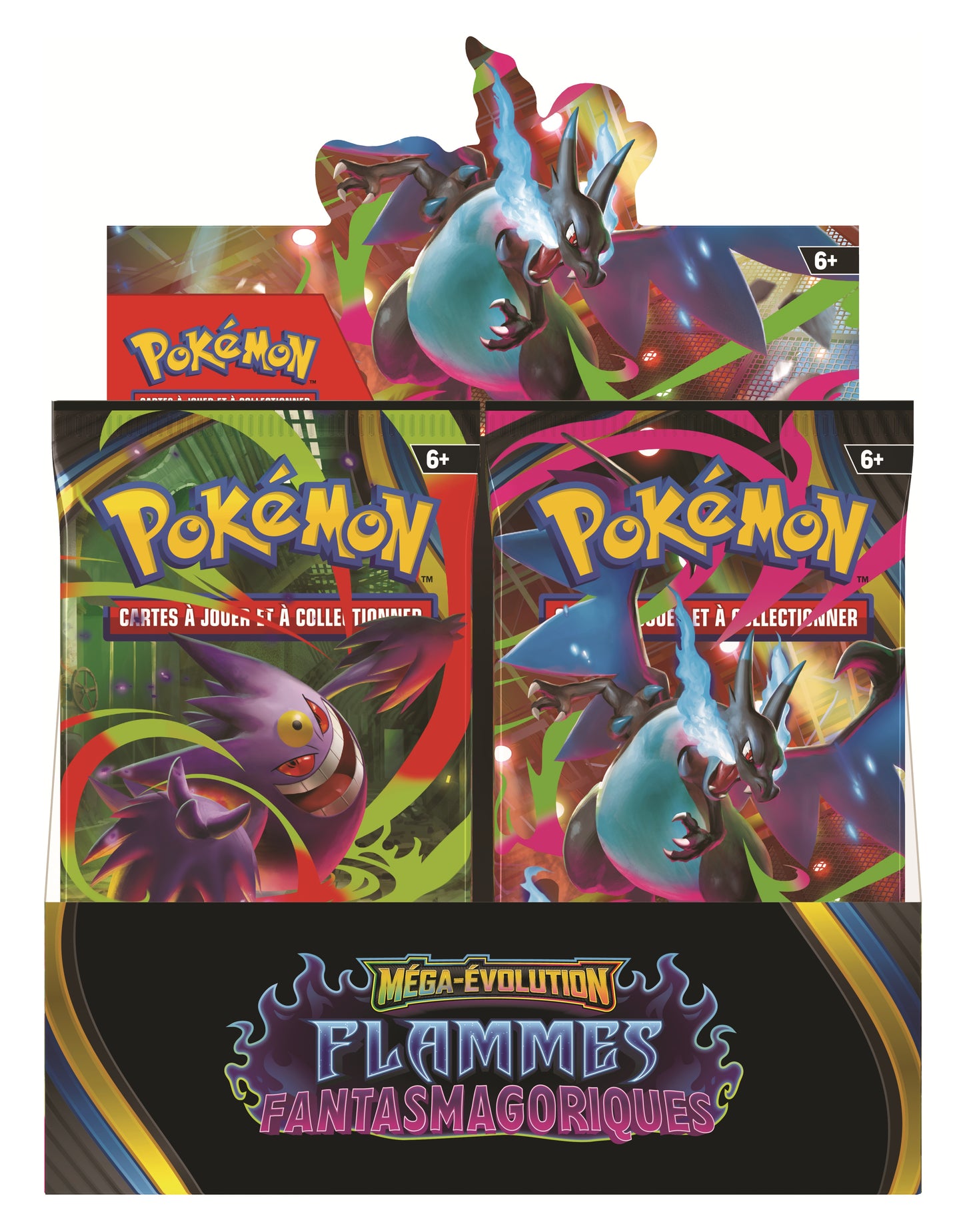 Pokémon JCC Méga-Évolution Display 36x Booster ME02 Flammes Fantasmagoriques FR