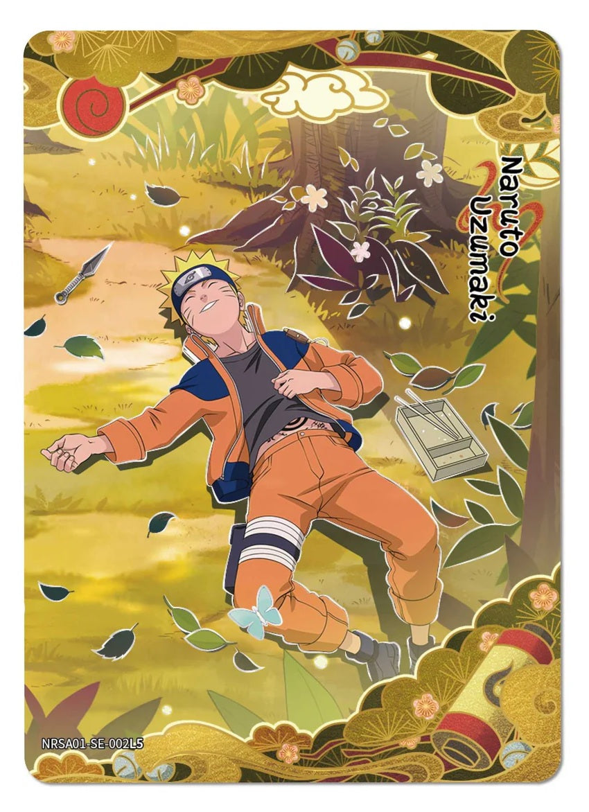 Naruto Smriti Collectible Cards Heaven Scroll 001A-EMEA : Display de 24 boosters cartonnés Premium - UK
