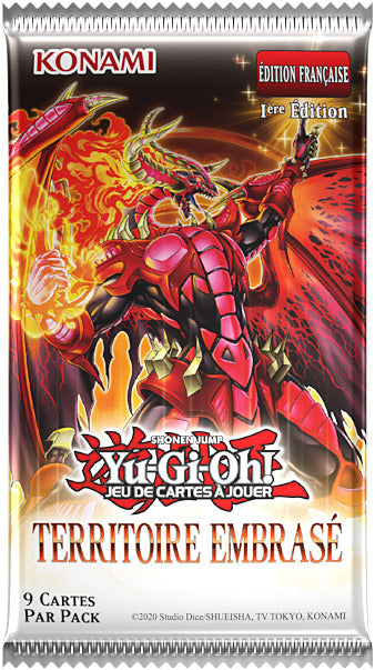 Yu-Gi-Oh! Display 24 Boosters Territoire Embrasé - FR