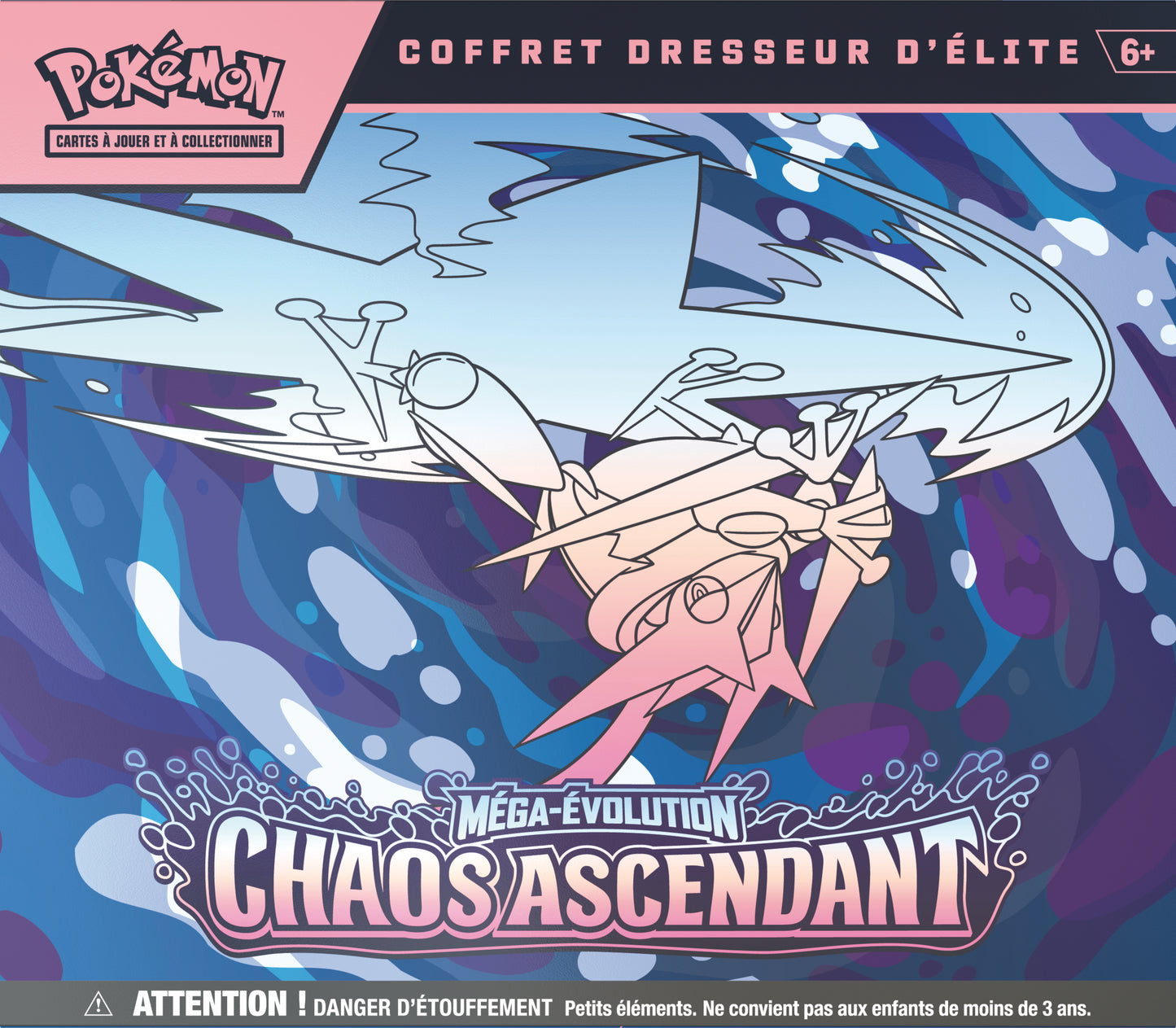 Pokémon JCC : ETB Coffret Dresseur d'Élite Méga-Évolution ME04 Chaos Ascendant - FR