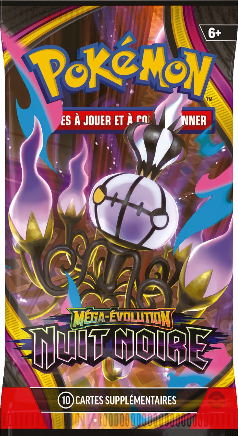 Pokémon JCC : Display x36 Booster ME05 Méga-Évolution Nuit Noire - FR