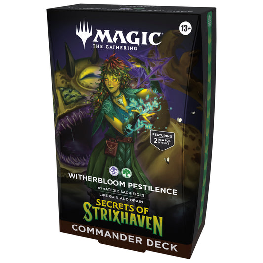 Magic: The Gathering - Deck Commander Secrets of Strixhaven - Witherbloom Pestilence UK