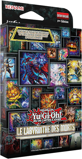 Yu-Gi-Oh! Pack de 3 Boosters Labyrinthe des Morts - FR