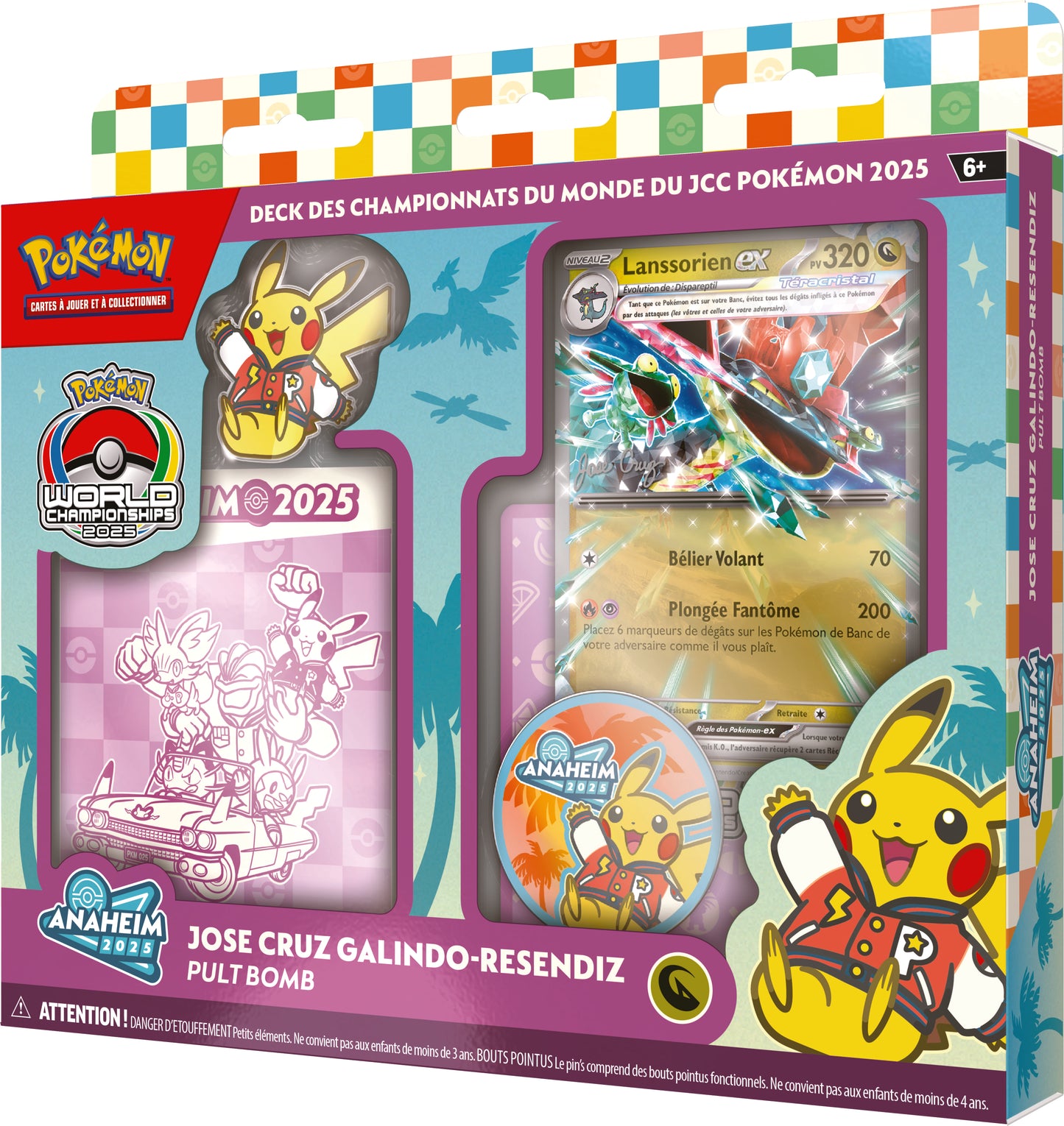 Pokémon JCC : Decks des Championnats du Monde 2025 - FR (1x deck aléatoire)