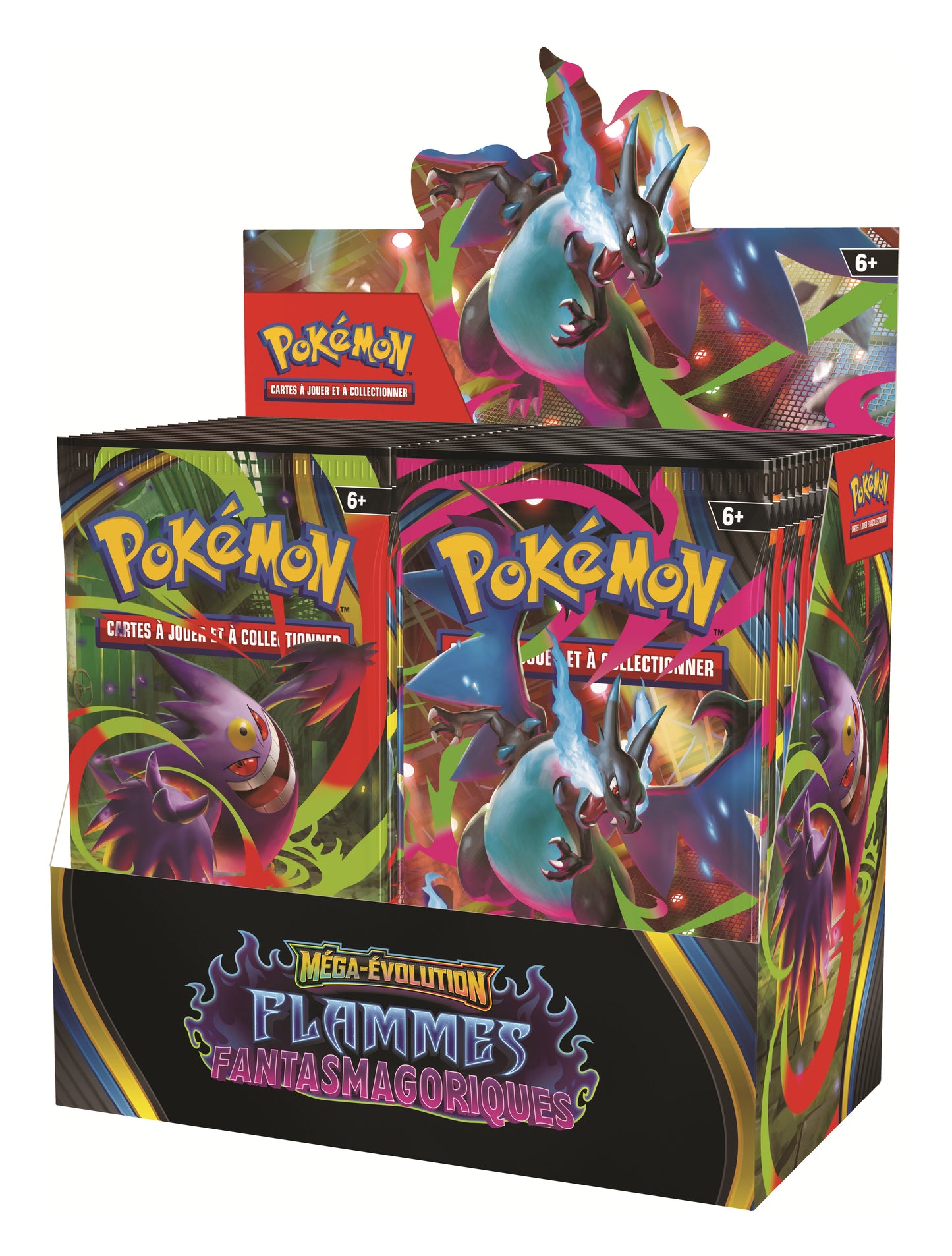 Pokémon JCC Méga-Évolution Display 36x Booster ME02 Flammes Fantasmagoriques FR