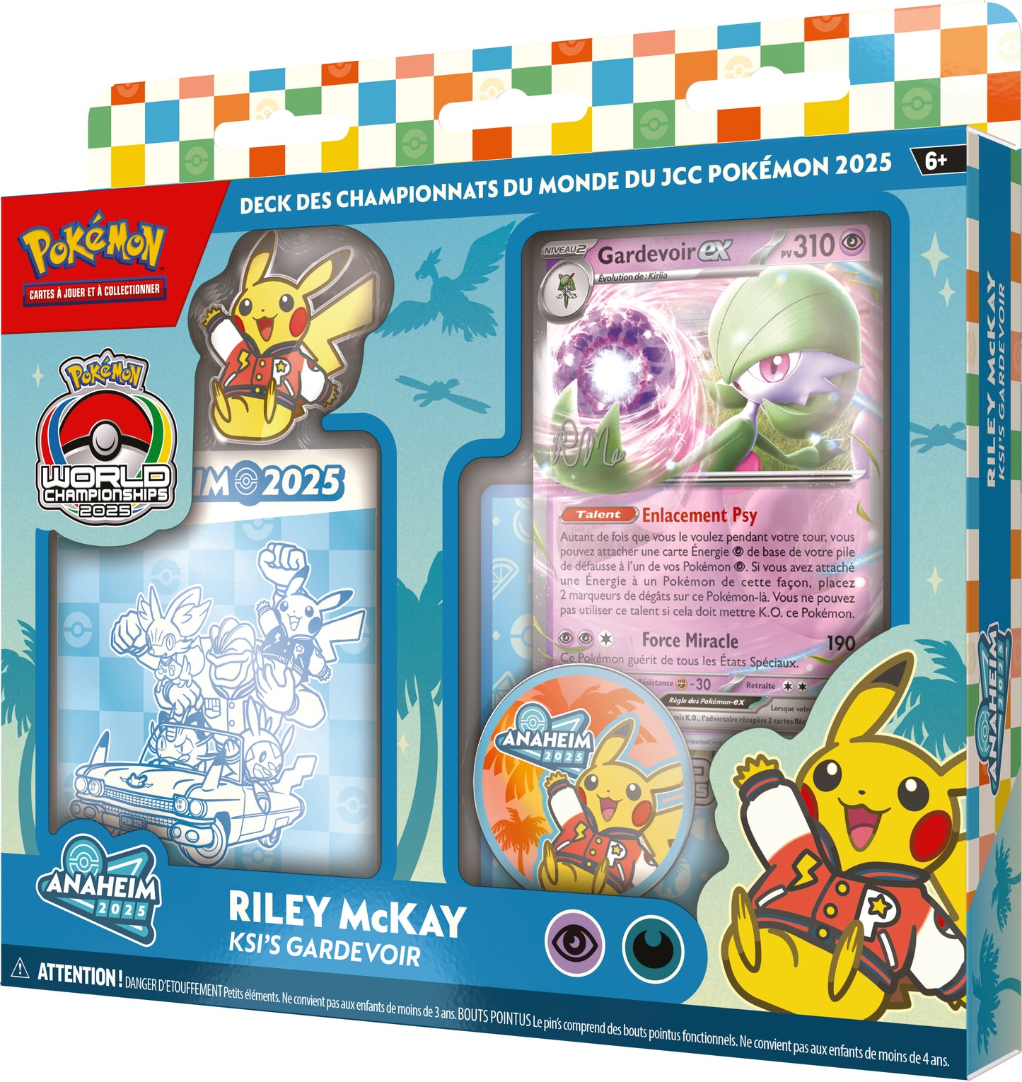 Pokémon JCC : Decks des Championnats du Monde 2025 - FR (1x deck aléatoire)