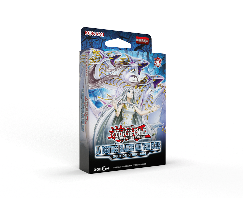 Yu-Gi-Oh! Deck de Structure de réimpression : La Destinée Blanche aux Yeux Bleus - FR