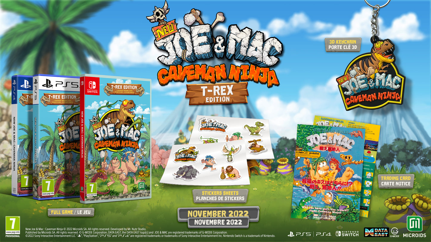 New Joe & Mac Caveman Ninja Playstation 5