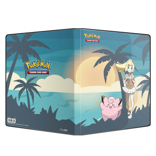 Ultra Pro Pokémon JCC : Portfolio Binder à 9 pochettes Lillie et Mélofée (180 cartes)