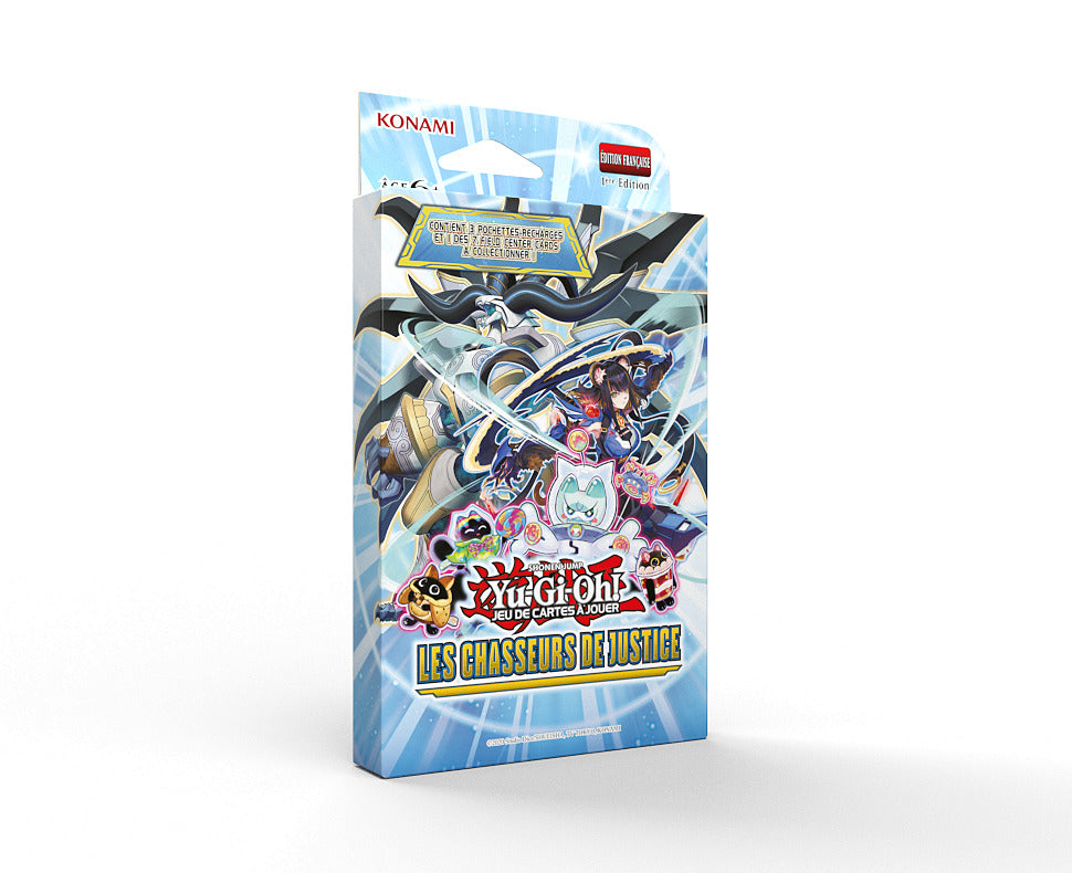 Yu-Gi-Oh! Pack de 3 Boosters Les Chasseurs de Justice (Blister cartonné) FR