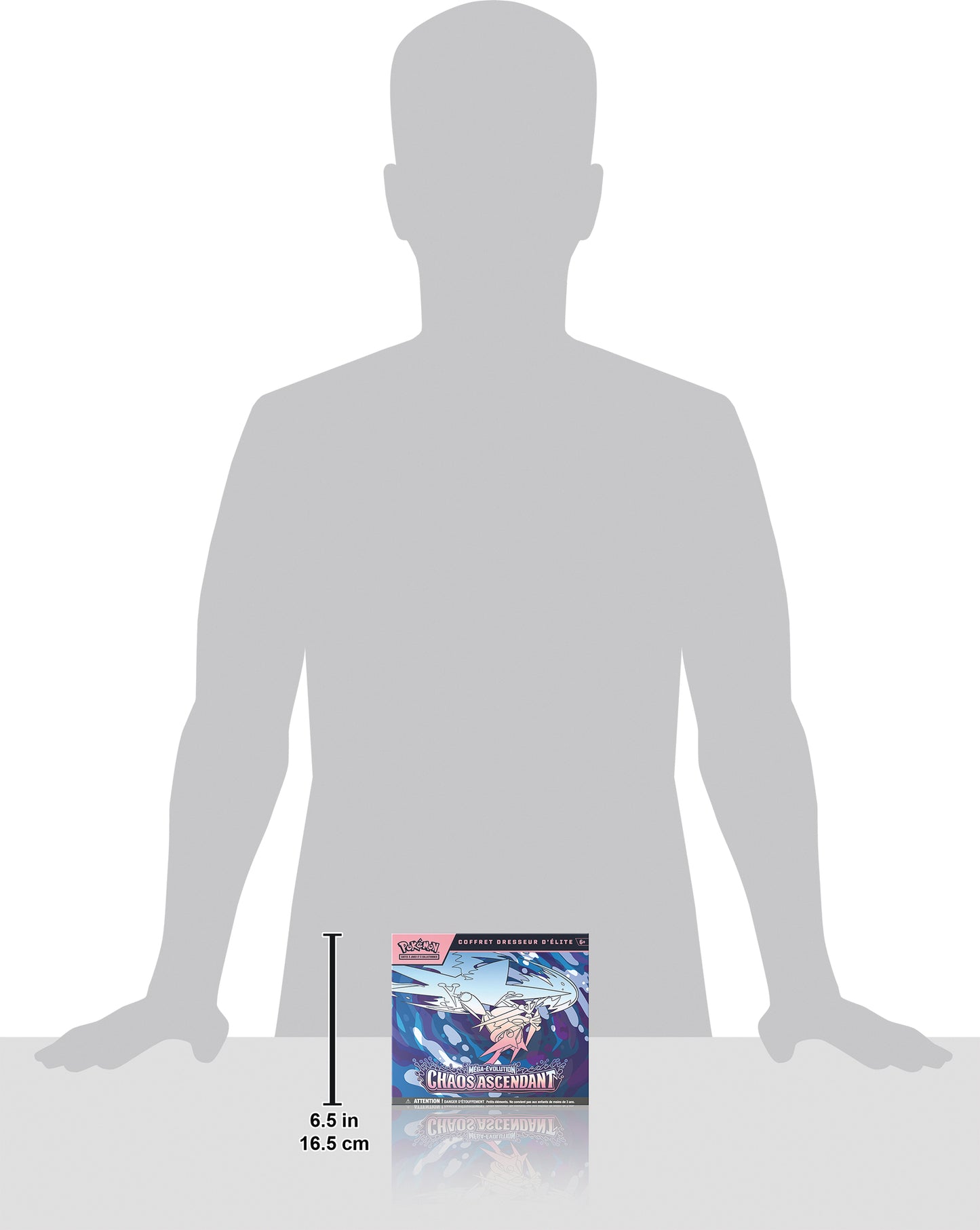 Pokémon JCC : ETB Coffret Dresseur d'Élite Méga-Évolution ME04 Chaos Ascendant - FR