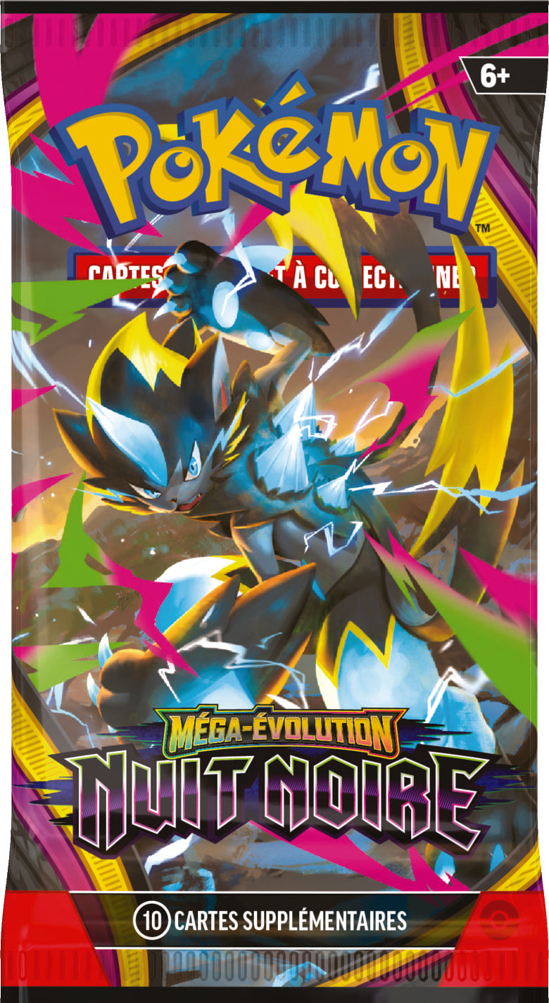 Pokémon JCC : Display x36 Booster ME05 Méga-Évolution Nuit Noire - FR
