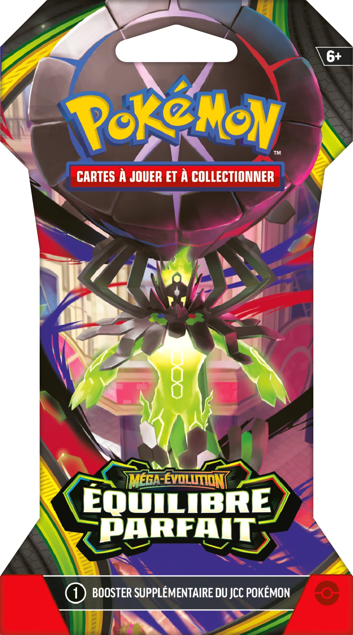 PRÉCOMMANDE - Pokémon JCC : Booster Cartonné ME03 Méga-Évolution Équilibre Parfait (1x Booster aléatoire) - FR
