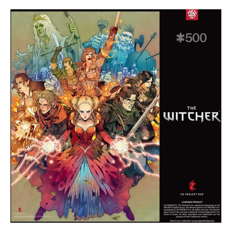 Good Loot Puzzle - The Witcher Scoia Tael 500 pièces